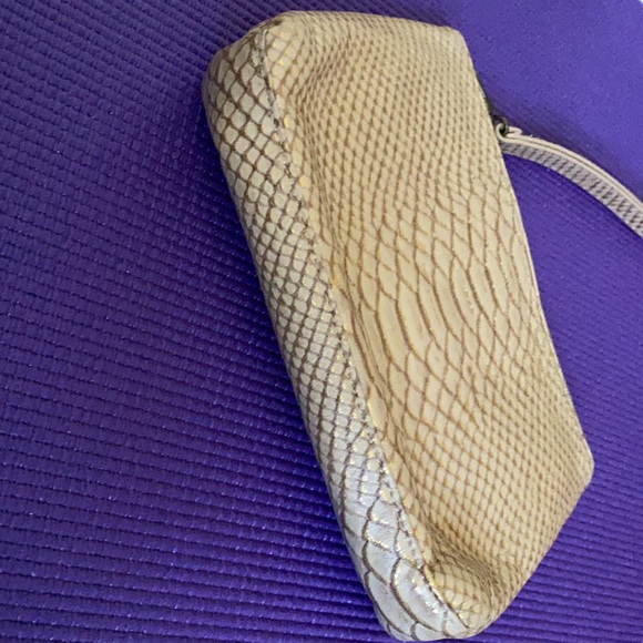 Embossed Snake Leather Wristlet - Picture 9 of 11